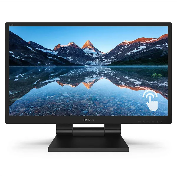 Monitor Profesional Táctil Philips 242B9T 23.8'/ Full HD/ Multimedia/ Negro