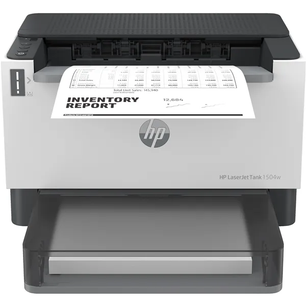 Impresora Recargable Láser Monocromo HP Laserjet Tank 1504W WiFi/ Blanca