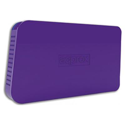 Caja Externa Usb 2.5'' Sata Morado Approx