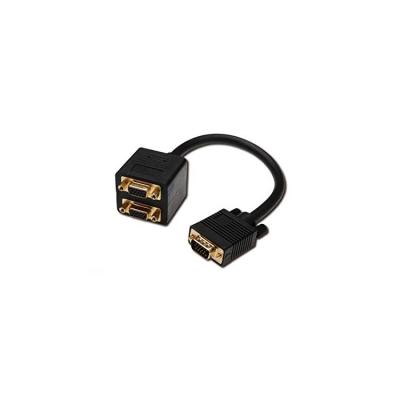 Cable Bifurcador Monitor Vga 20 Cm Nanocable