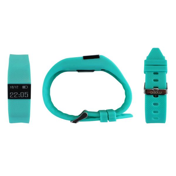 Pulsera Smart Turquesa + Pulsometro Billow