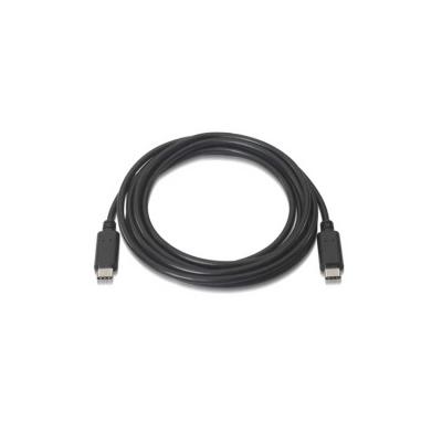 Cable Usb 2.0 3a Tipo Usb-c/m-usb-c/m 3 M Negro Nanocable