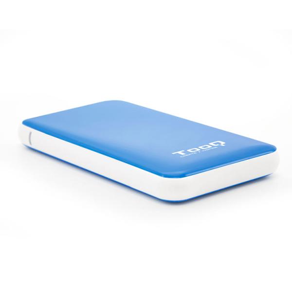 Caja Externa Usb 2.5'' 9.5mm Sata Azul Tooq