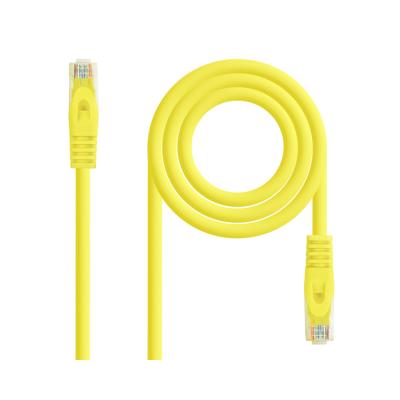 Cable De Red Latiguillo Rj45 Utp Cat6a Awg24 0.5 M Amarillo