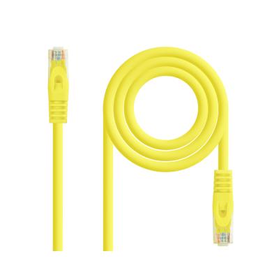 Cable De Red Latiguillo Rj45 Utp Cat6a Awg24 2 M Amarillo