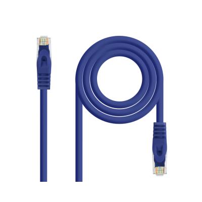 Cable De Red Latiguillo Rj45 Utp Cat6a Awg24 3 M Azul Nanocable