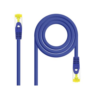 Cable De Red Latiguillo Rj45 Sftp Cat6a Awg26 0.5 M Azul