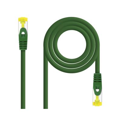 Cable De Red Latiguillo Rj45 Sftp Cat6a Awg26 0.5 M Verde