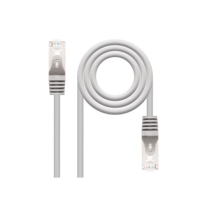 Cable De Red Latiguillo Rj45 Cat.5e Ftp Awg24 2m Gris Nanocable