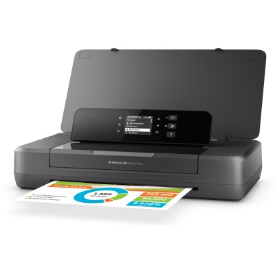 Impresora Portátil HP Officejet 200 WiFi/ Negra