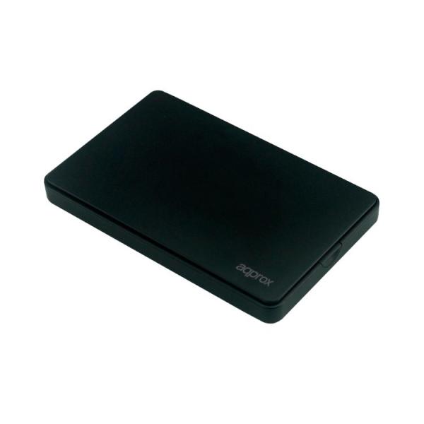 Caja Externa Usb 2.5'' Sata 3.0 Screwless Negro Approx