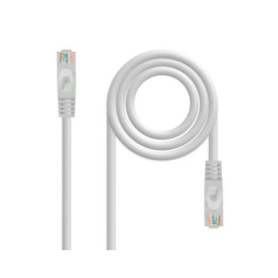 Cable De Red Latiguillo Rj45 Utp Cat6a Awg24 Lszh 0.25 M Gris