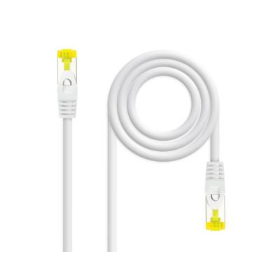 Cable De Red Latiguillo Rj45 Sftp Cat6a Awg26 0.30 M Blanco