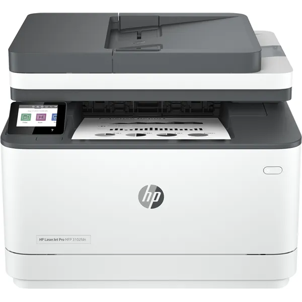 Multifunción Láser Monocromo HP Láserjet Pro 3102FDN Fax/ Dúplex/ Blanca