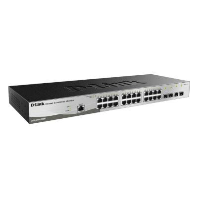 D-link Switch 28 Puertos 10/100/1gbit Metro Ethernet +4 Gbit.