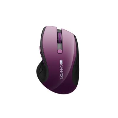 Raton Optico Wireless Mw-01 Purpura Canyon