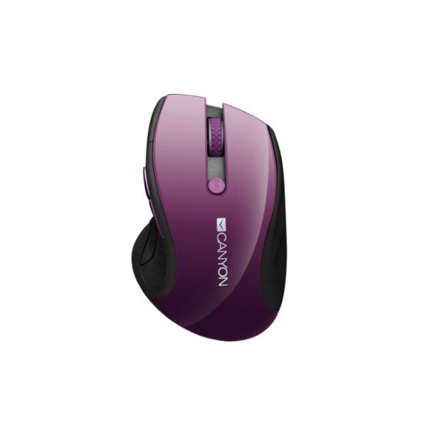 Raton Optico Wireless Mw-01 Purpura Canyon