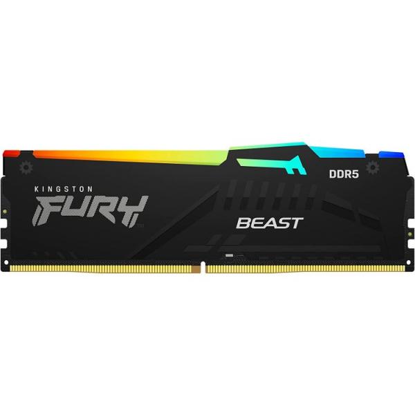 Ddr5 16 Gb 4800 Mhz. Fury Beast Rgb Kingston