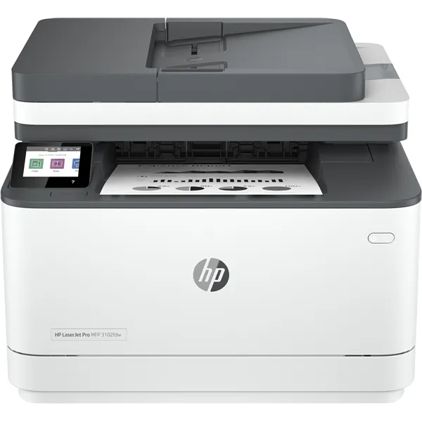 Multifunción Láser Monocromo HP Laserjet Pro 3102FDW WiFi/ Fax/ Dúplex/ Blanca