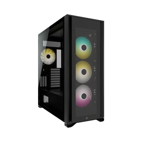 Caja Torre Atx Icue 7000x Rgb Tg Black Corsair