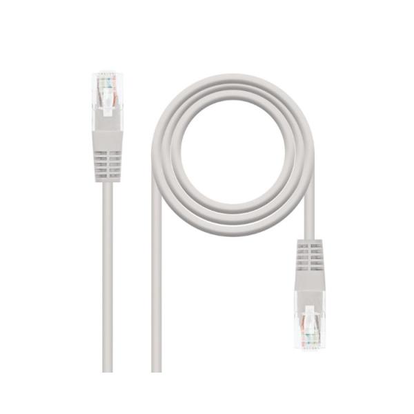 Cable De Red Latiguillo Rj45 Cat.5e Utp Awg24 7 M Gris Nanocable