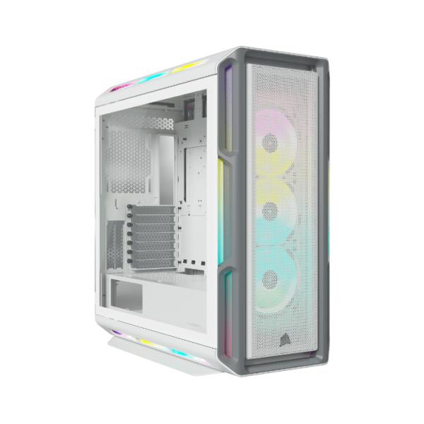 Caja Semitorre Atx Icue 5000t Rgb Tg White Corsair