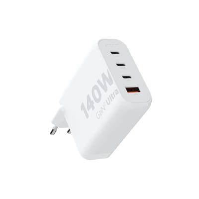 Cargador Usb De Viaje/pared 140w Gan2 Ultra Wall 3x Type-c/usb