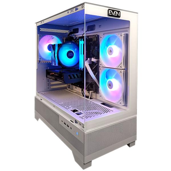 Pc Even Gaming White I5 12400f / Rtx 4060 8 Gb/ 16gb/ 1tb Nvme