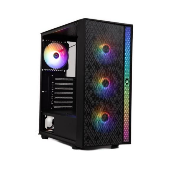 Caja Semitorre Atx Light Rgb Black Bitfenix