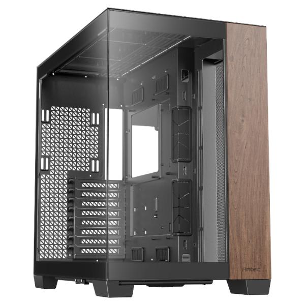 Caja Torre E-atx C8 Madera Negro Antec