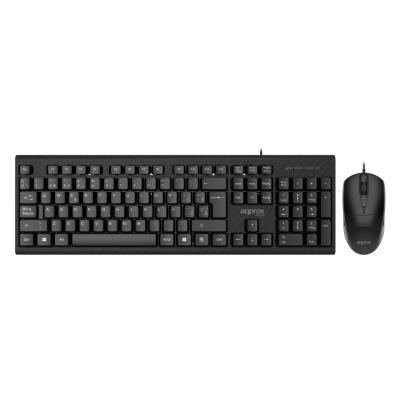 Teclado + Raton Optico Mx235 Negro Approx