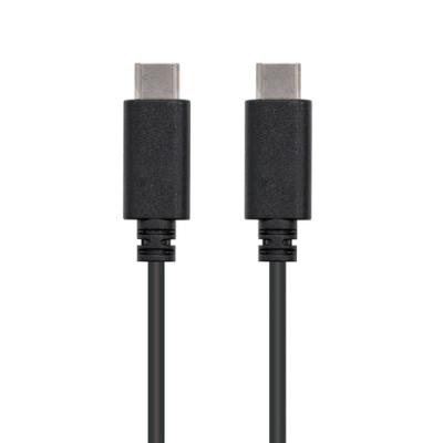 Cable Usb 2.0 3a Tipo Usb-c/m-usb-c/m 3 M Negro Nanocable