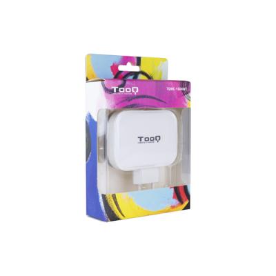 Cargador Pared/viaje Usb 4xusb (6.8a) Blanco Tooq