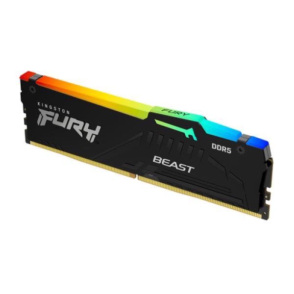 Kingston Technology FURY Beast RGB módulo de memoria 32 GB 1 x 32 GB DDR5 3000 MHz