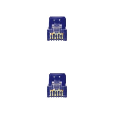 Cable De Red Latiguillo Rj45 Utp Cat6a Awg24 0.5 M Azul