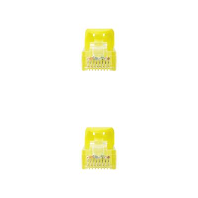 Cable De Red Latiguillo Rj45 Utp Cat6a Awg24 0.5 M Amarillo