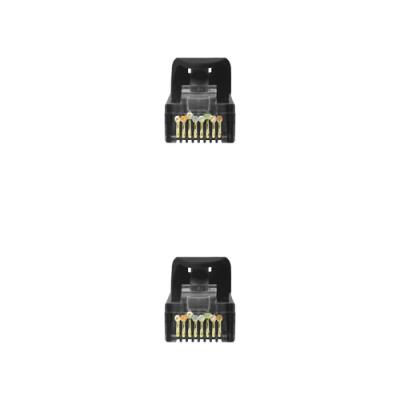 Cable De Red Latiguillo Rj45 Utp Cat6a Awg24 3 M Negro Nanocable