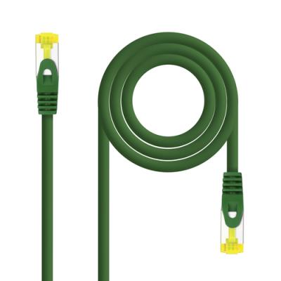 Cable De Red Latiguillo Rj45 Sftp Cat6a Awg26 0.5 M Verde