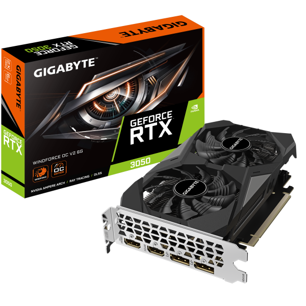 Vga Nvidia Rtx 3050 Windforce Oc V2 6 Gb Gigabyte