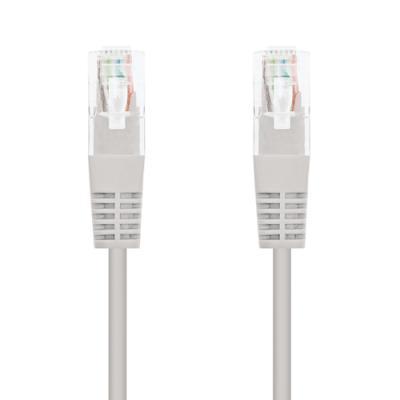 Cable De Red Latiguillo Rj45 Utp Cat6 Awg24 Lszh 1 M Gris