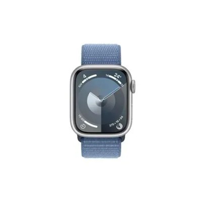 Apple Watch Series 9 (GPS) 45mm aluminio plateado con correa