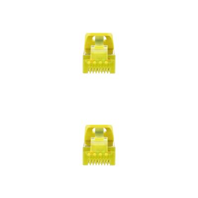 Cable De Red Latiguillo Rj45 Sftp Cat6a Awg26 0.30 M Amarillo