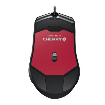 Raton Optico Gaming Jm-2200-2 Negro Cherry