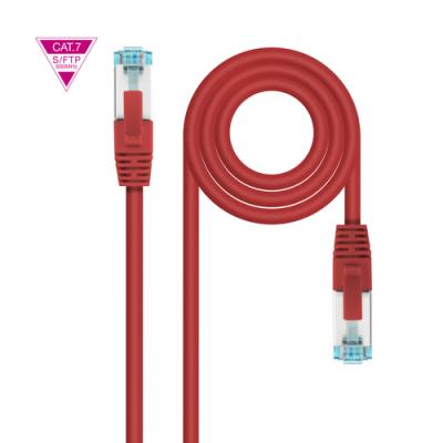 Cable De Red Latiguillo 600mhz Lszh Sftp Pimf Cat7 Awg26 0.25 M