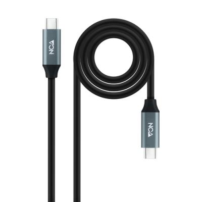 Cable Usb 3.2 Gen2x2 20gbps 5a 100w Usb-c/m Usb-c/m 0.5 M Negro