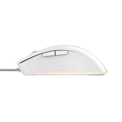 Raton Gaming Gxt924 Ybar+ Blanco Rgb Trust