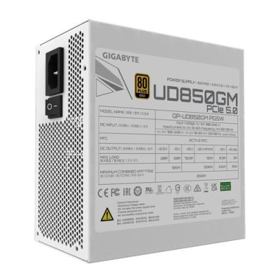 Gigabyte Modular Fuente Alim. Ud850gm Pg5 White 80 Plus Gold