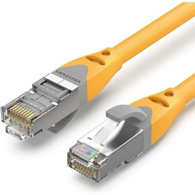 Cable de Red RJ45 SFTP Vention IBHYD Cat.6A/ 50cm/ Amarillo