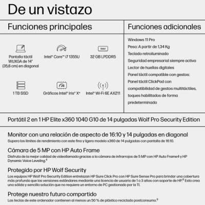 Notebook Hp Elite X360 1040 G10 7l813et