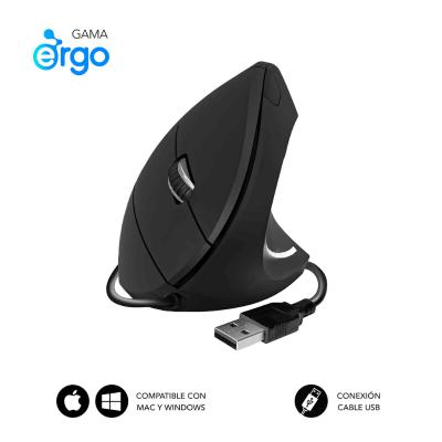 Ratón Ergonómico Subblim Glide Vertical Ergo Wired/ Hasta 1600